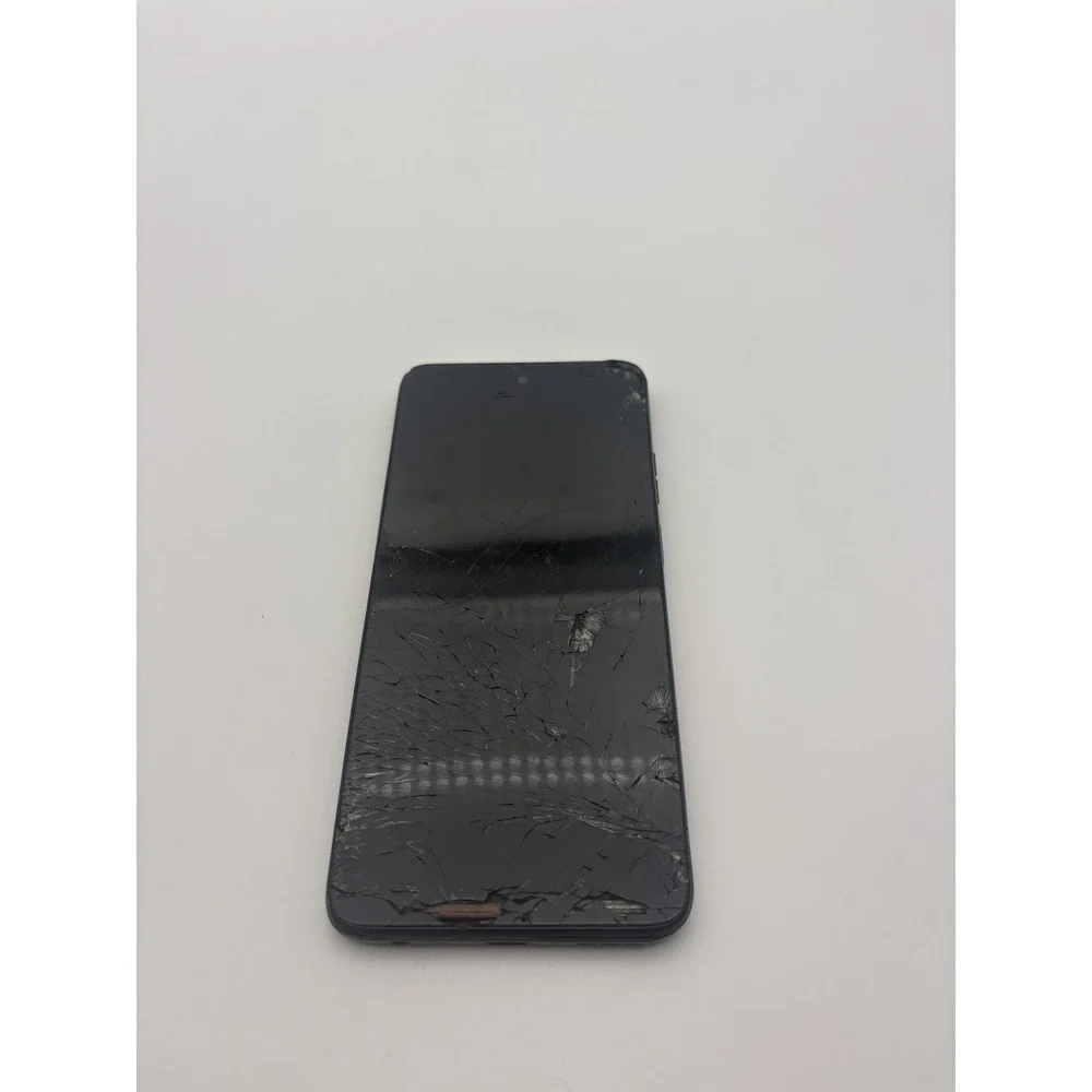 Motorola Black Android Touchscreen Smartphone Cracked Screen For Parts Repair